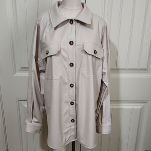 Grace+Emma Womens Shacket  New Without Tags Sz XL